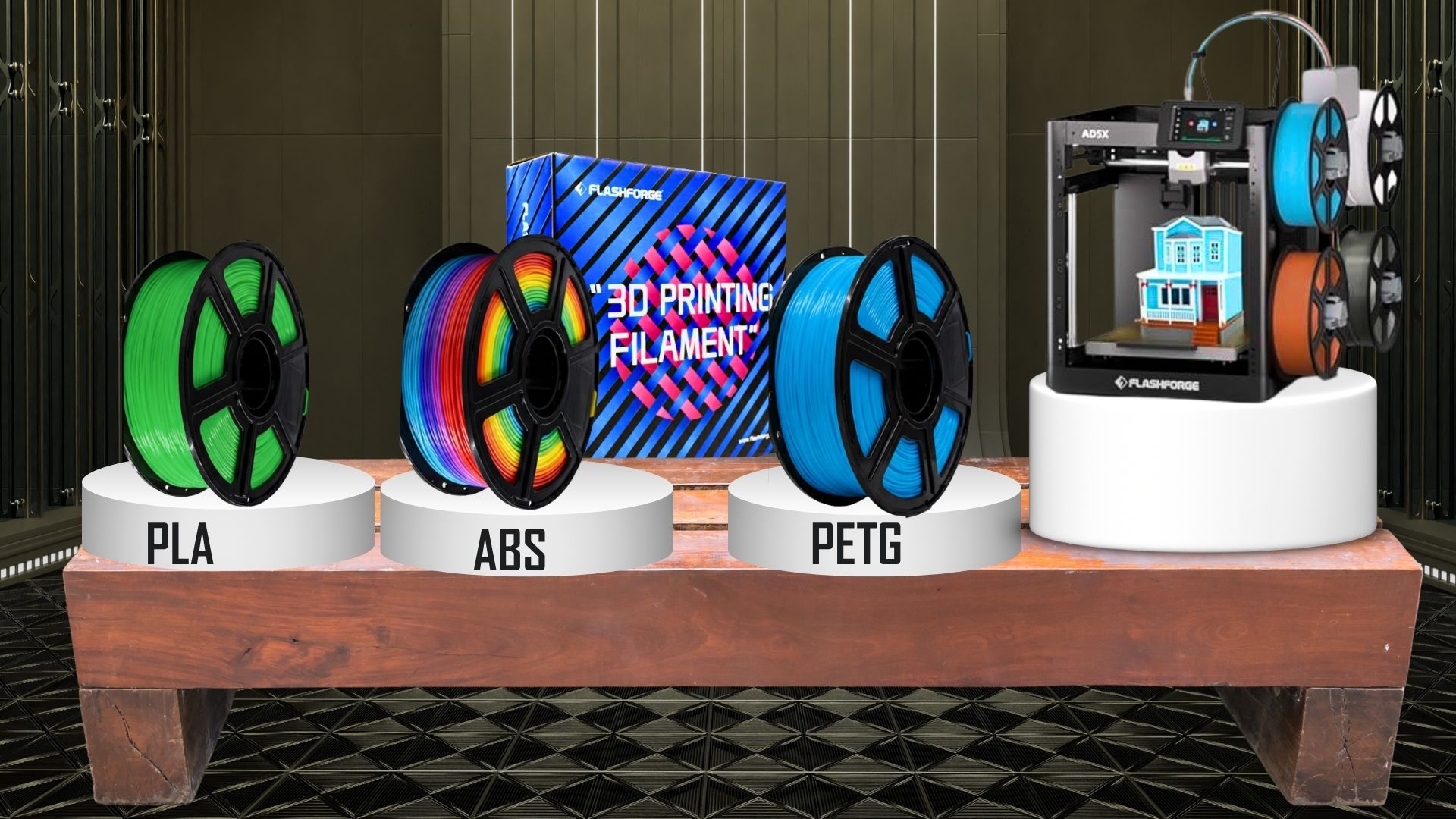 Filament Guide for Beginners: PLA vs ABS vs PETG Explained