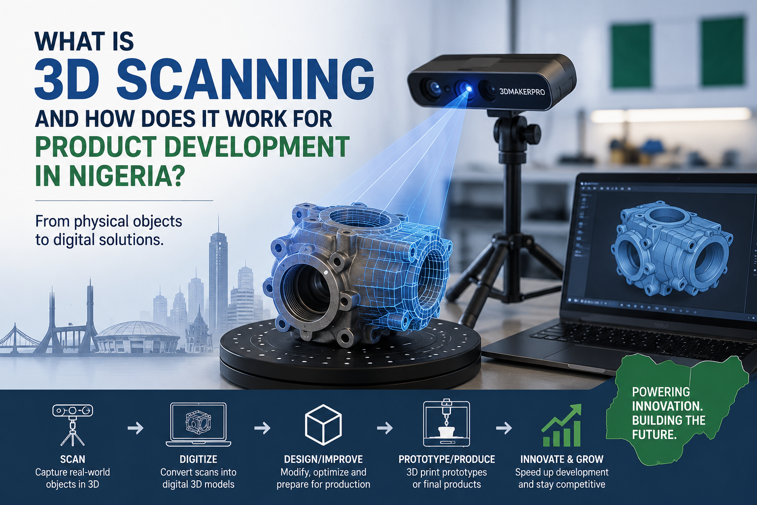 What Is 3D Scanning and How Does It Work for Product Development in Nigeria?