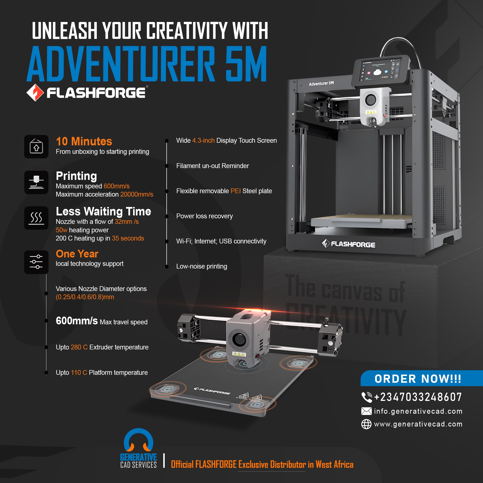 Flashforge Adventurer 5M